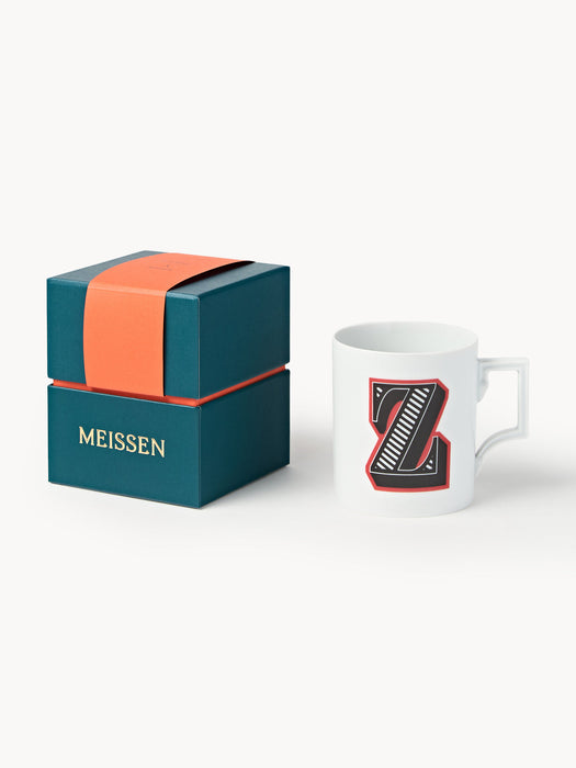 Initials Westwing x MEISSEN, Handmade Mug with Decorative Motif