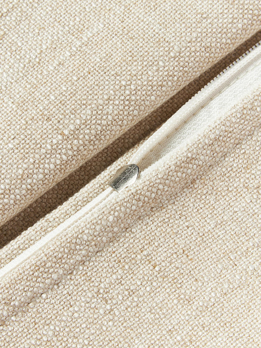 Large Linen Blend Sofa Cushion Lennon 70x70 cm