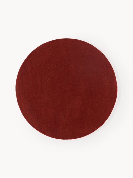 Round Hand-Tufted Wool Rug Zayne