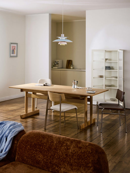 Brynn Extendable Oak Wood Dining Table, in various sizes