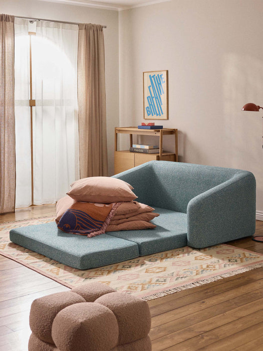Eliot Bouclé Sofa Bed (2-seater)