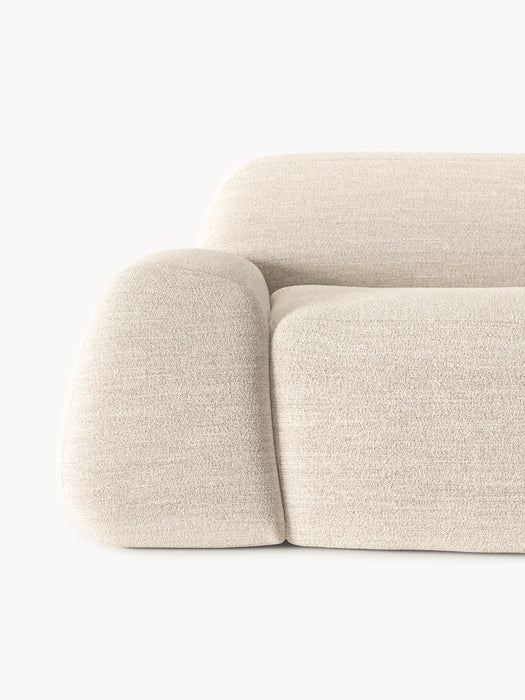 XL Modular Boucl Sofa Wolke