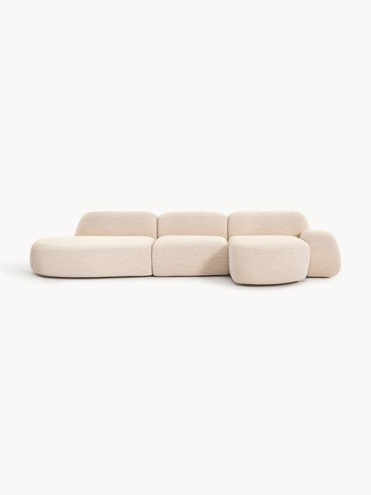 Wolke Modular Bouclé Corner Sofa (4-seater)
