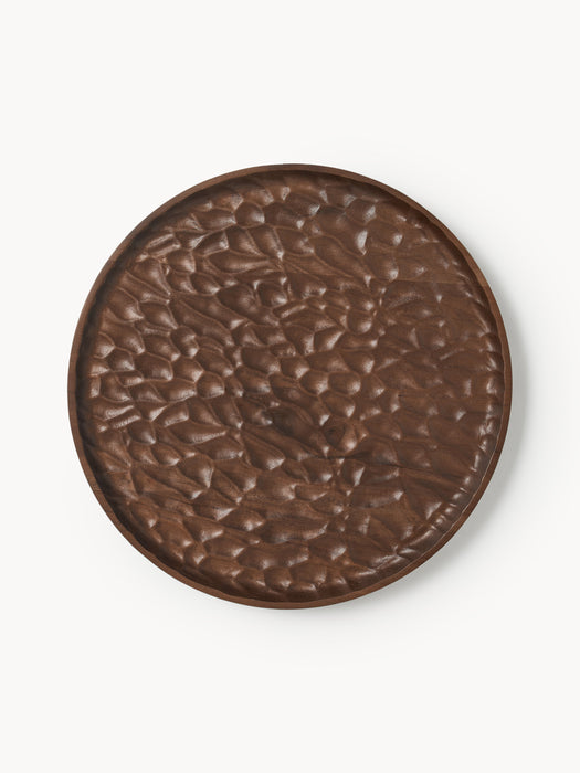 Decorative Acacia Wood Tray Camila 35 cm
