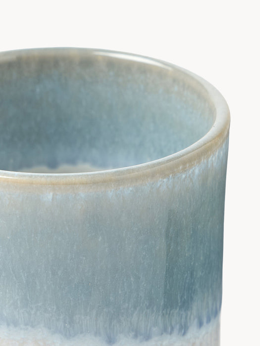 Danza Handmade Cups with Reactive Glaze, Set of 4