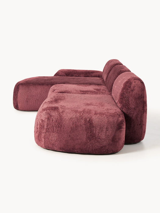 Wolke Modular Teddy Bouclé Corner Sofa (4-seater)