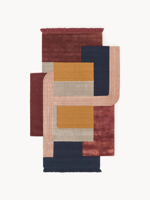 Hand-Tufted Wool Rug Milla with Tassels