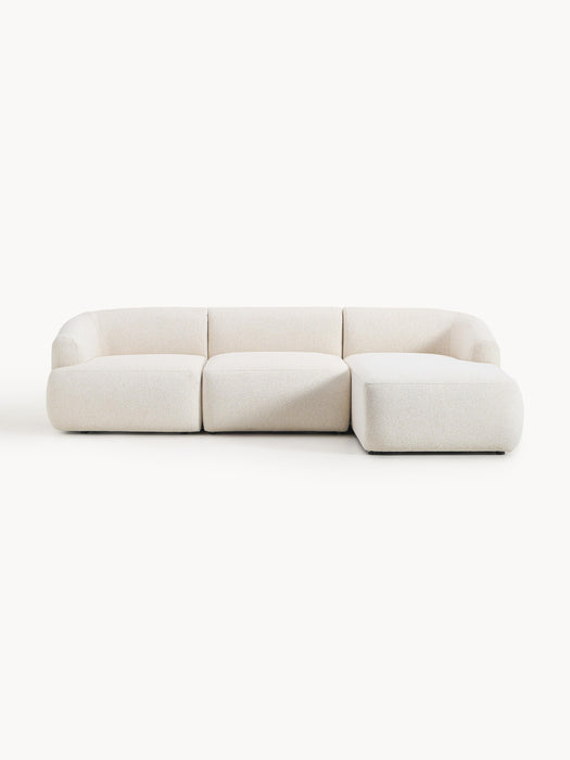 Modular Boucl Corner Sofa Sofia 3-seater