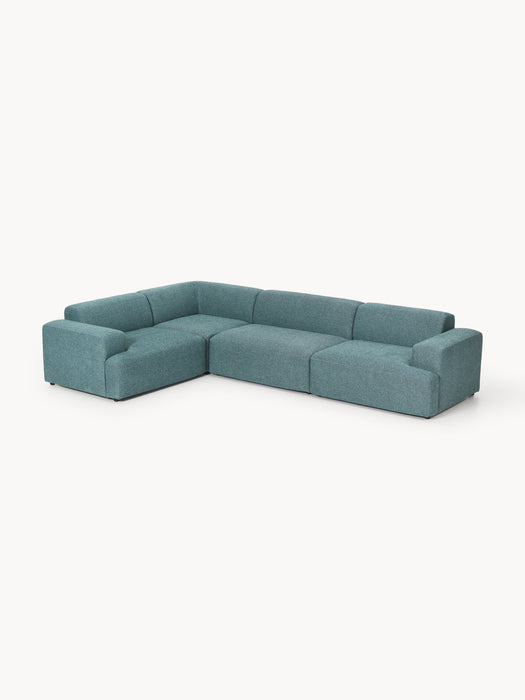 Large Corner Sofa Melva 4-seater