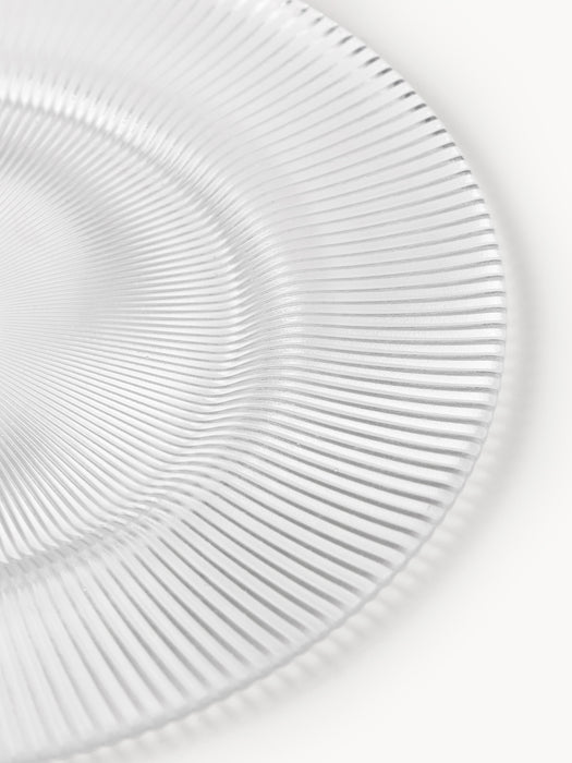 Ribbed Charger Plates Effie Set of 2