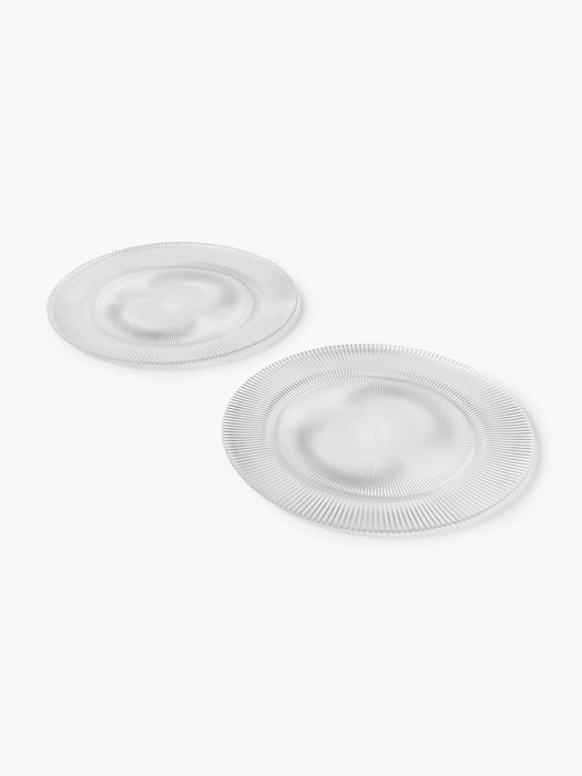 Ribbed Charger Plates Effie Set of 2