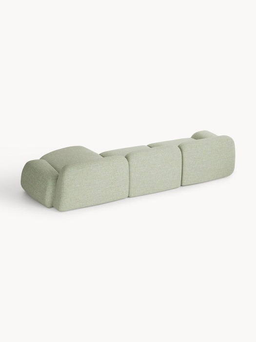 Wolke Modular Bouclé Corner Sofa (4-seater)