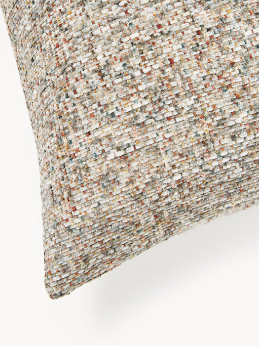 Hanka Chenille Cushion Cover with Pixel Pattern