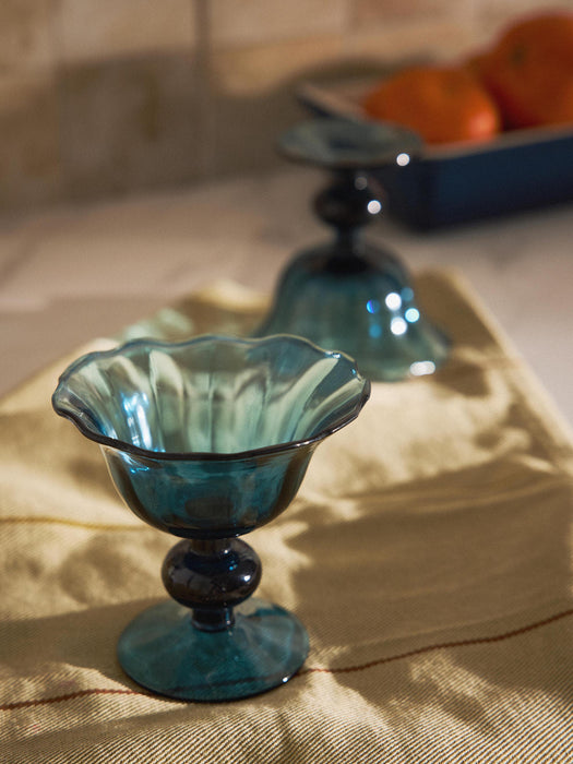 Mouth-Blown Dessert Bowls Tulya Set of 4