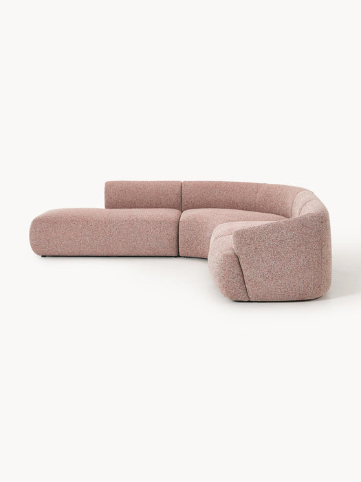 Sofia Modular Bouclé Corner Sofa (4-seater)