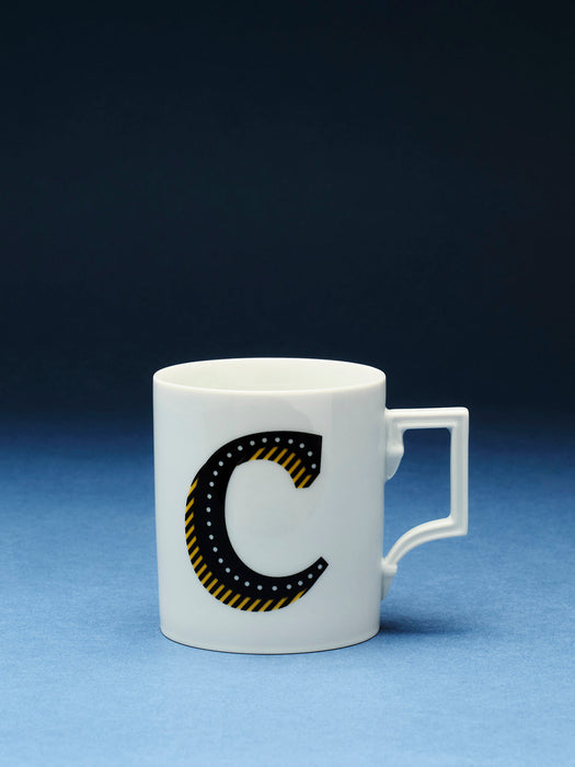 Initials Westwing x MEISSEN, Handmade Mug with Decorative Motif