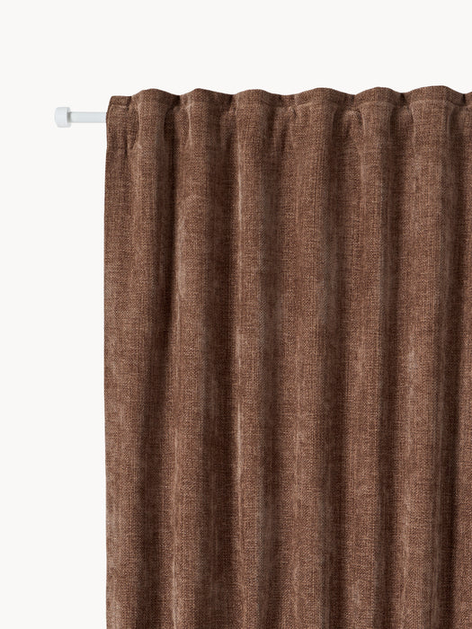 Dim-Out Multi-Band Curtains Lasha Set of 2 W 135 cm