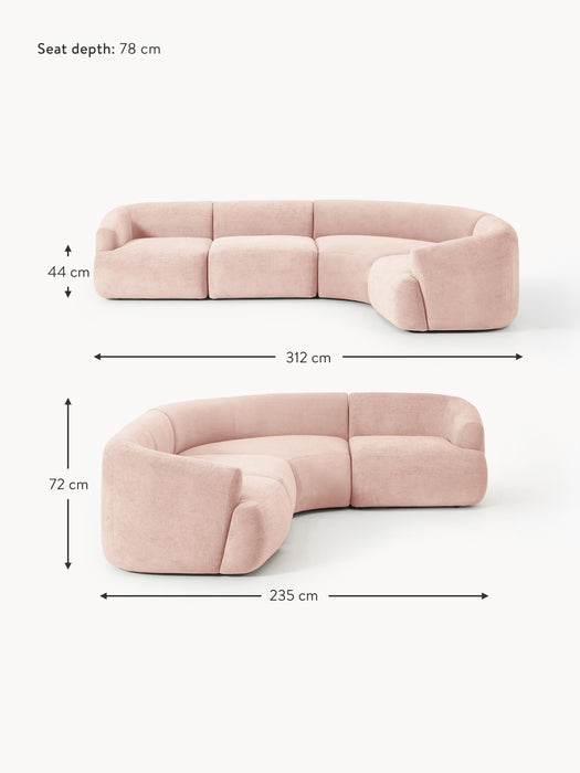 Modular Corner Sofa Sofia 4-seater