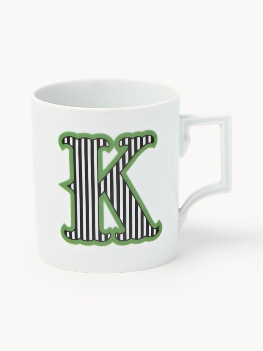 x MEISSEN Handmade Mug Initials with Decorative Motif