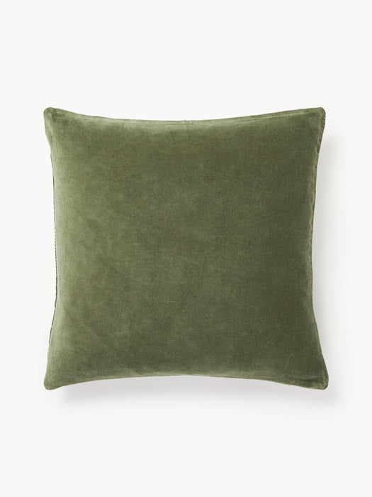 Verina Embroidered Cushion Cover with Geometric Pattern