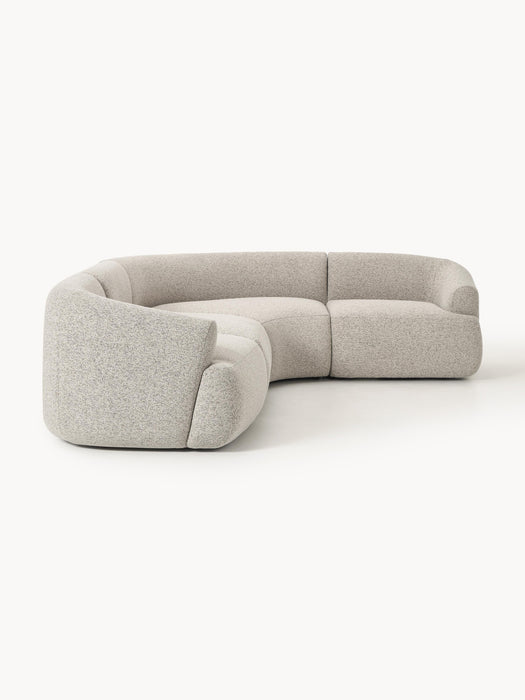 Modular Boucl Corner Sofa Sofia 4-seater