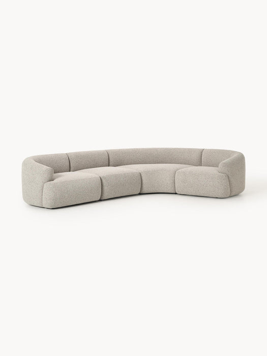 Sofia Modular Bouclé Corner Sofa (4-seater)