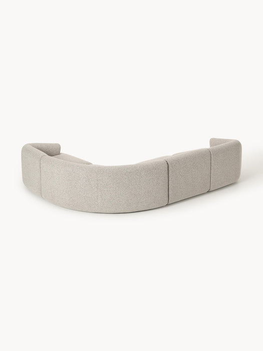 Modular Boucl Corner Sofa Sofia 4-seater