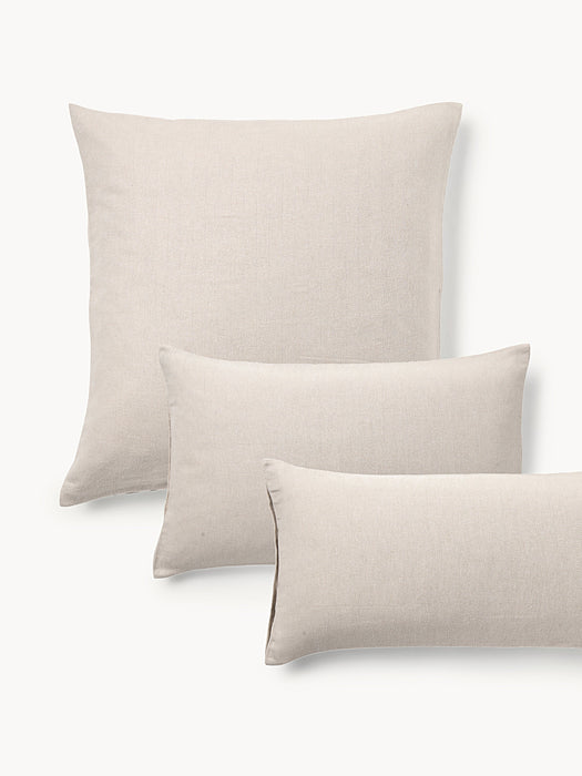 Flannel Pillowcase Wanda with Herringbone Pattern