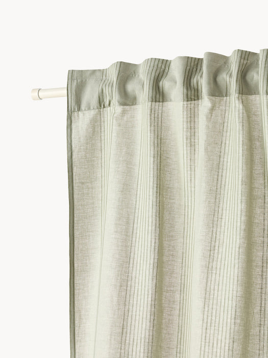 Dewi Light-Filtering Multi-Band Curtain, W 280 cm