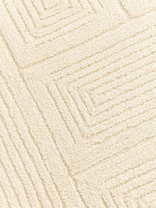 Alexia High-Low Wool Runner, Hand-Tufted