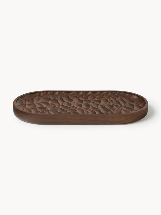 Decorative Acacia Wood Tray Camila W 30 cm