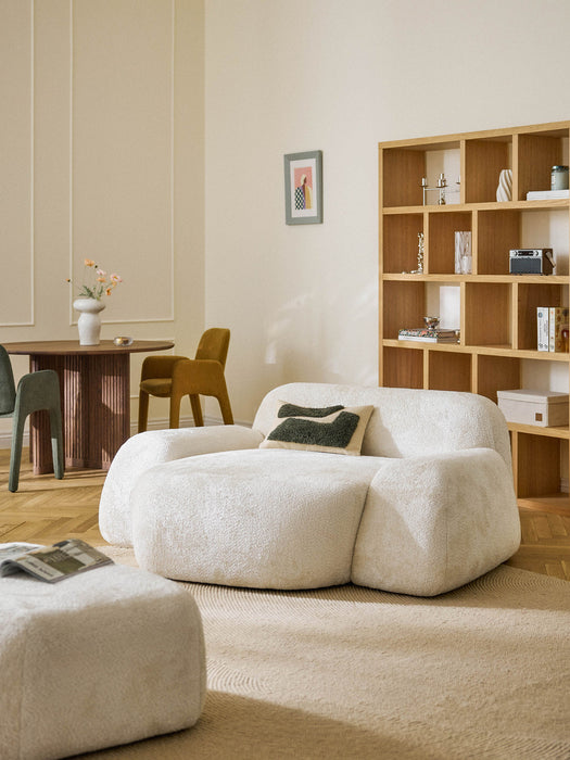 Wolke XL Teddy BouclÃ© Lounge Chair