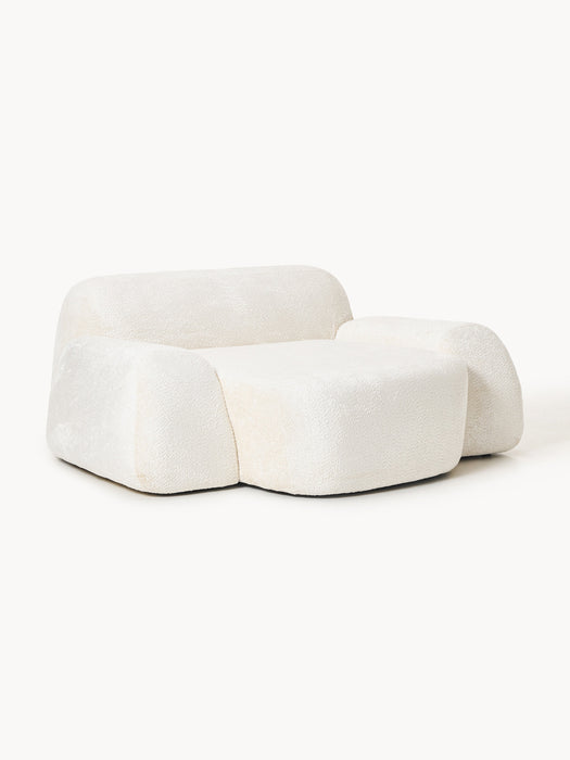XL Teddy Boucl Lounge Chair Wolke