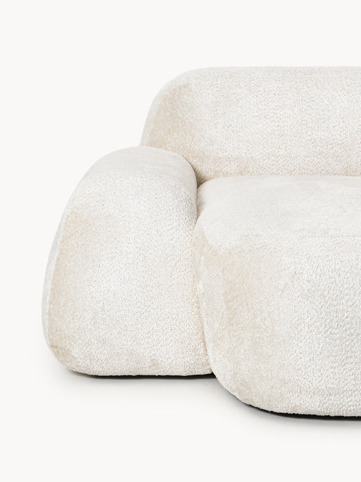 XL Teddy Boucl Lounge Chair Wolke