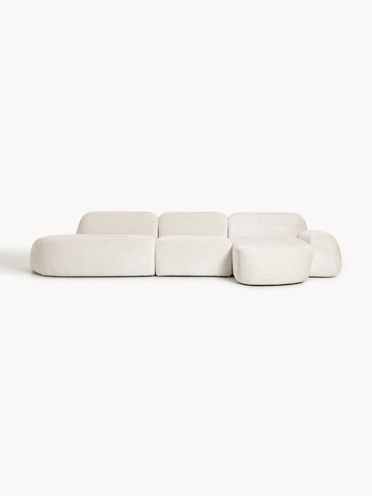 Wolke Modular Teddy Bouclé Corner Sofa (4-seater)
