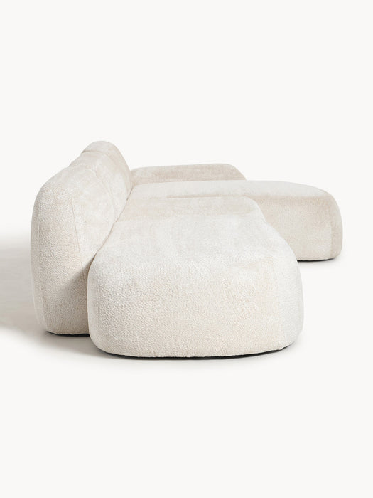 Wolke Modular Teddy Bouclé Corner Sofa (4-seater)