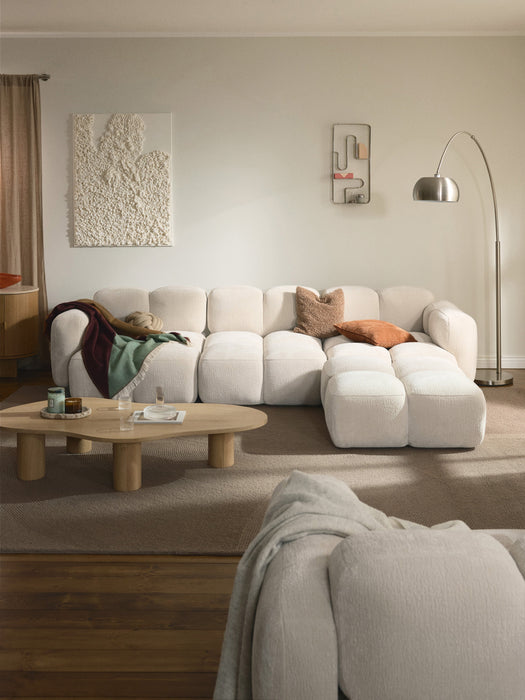 Modular Sofa Tayla 4-seater with Ottoman leftright