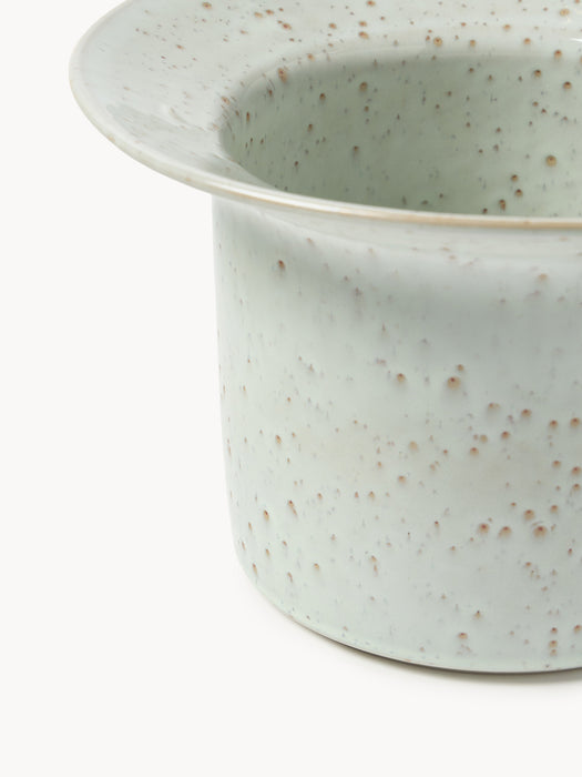 Handmade Reactive Glaze Cover Pot Balou H 15 cm