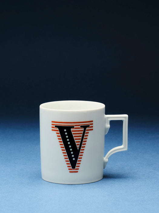 Initials Westwing x MEISSEN, Handmade Mug with Decorative Motif