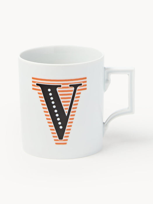 Initials Westwing x MEISSEN, Handmade Mug with Decorative Motif