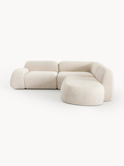 Wolke Modular BouclÃ© Corner Sofa (4-seater)