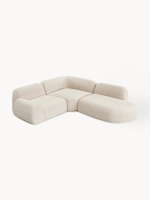 Wolke Modular BouclÃ© Corner Sofa (4-seater)