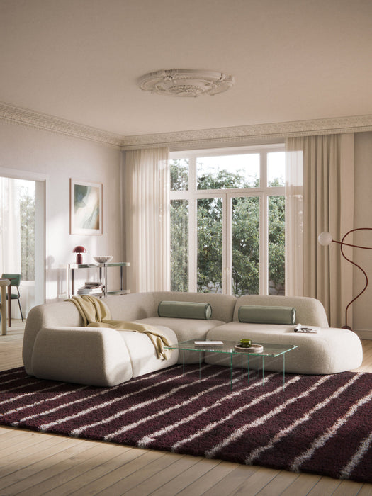 Wolke Modular BouclÃ© Corner Sofa (4-seater)