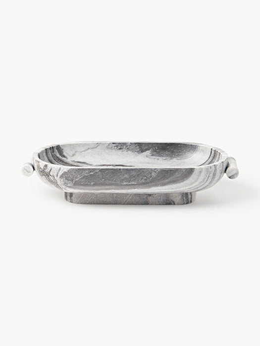 Marble Decorative Bowl Fossil W 46 cm