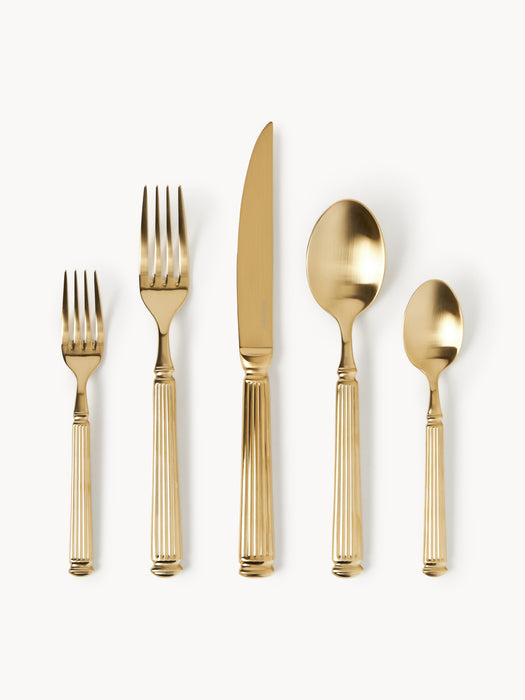 Brushed Cutlery Set Rick in various set sizes