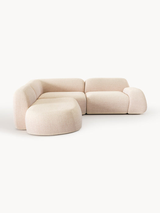 Wolke Modular BouclÃ© Corner Sofa (4-seater)