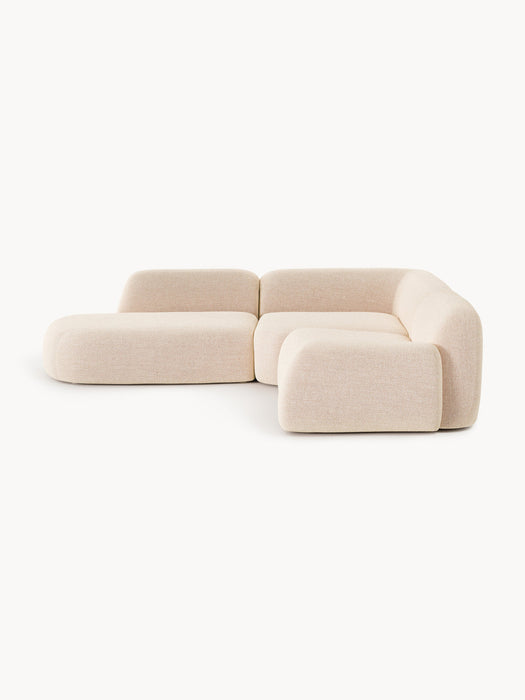 Wolke Modular BouclÃ© Corner Sofa (4-seater)