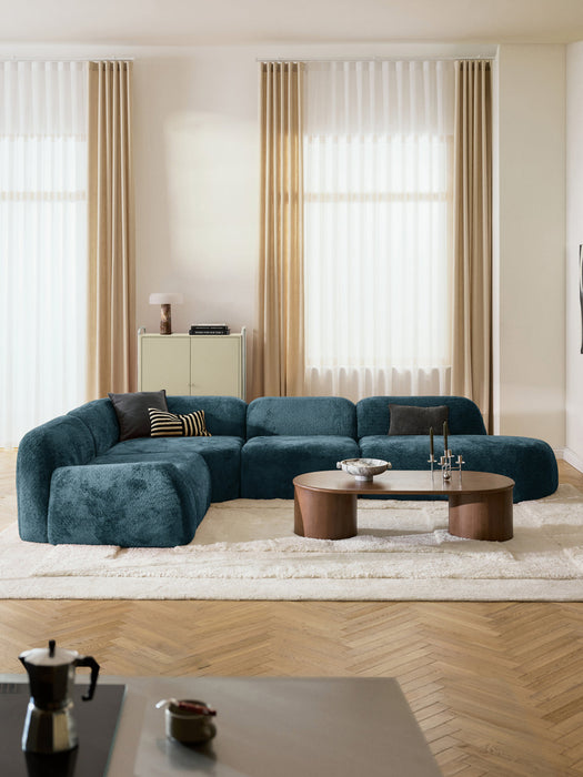 Wolke XL Modular Teddy Bouclé Corner Sofa