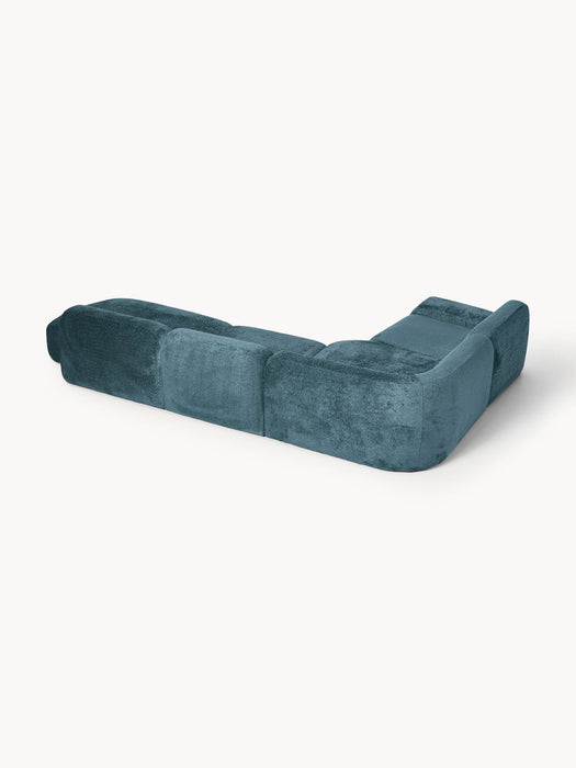 Wolke XL Modular Teddy Bouclé Corner Sofa