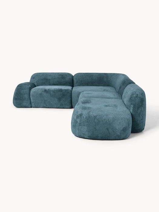 Wolke XL Modular Teddy Bouclé Corner Sofa